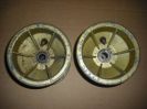 (QTY 2) Dino VINTAGE Kart Super Magnesium Wheels 5" x 120mm 17mm DSM Spindle Mount