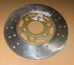 155mm x 3.75mm Brake Rotor - New