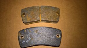 MS Kart Rear Brake Pads CIK-FIA 181-182/FR/08 - New Take-Off (2 pcs)