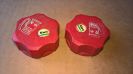 Red Fuel Tank Filler Caps - Used (2 pcs)