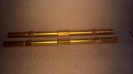 NEW PAIR 250mm Courtney Concepts M8 Hybrid Kart Steering Tie Rods Gold