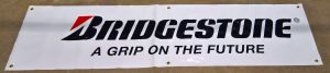 NEW AUTHENTIC Bridgestone Banner 'A Grip On The Future' 68" x 18"