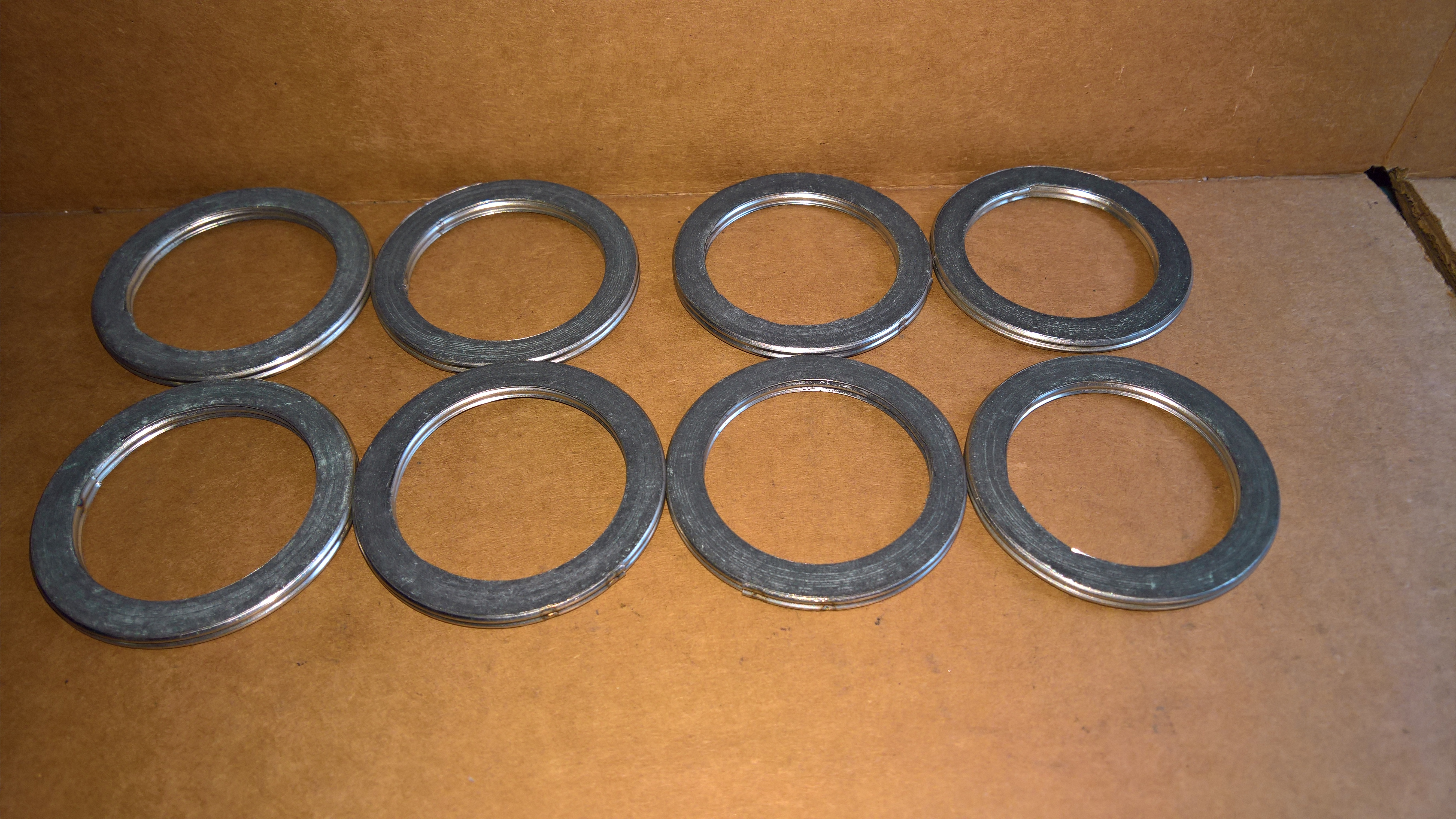 QTY 8 NEW Yamaha KT100 KT100 Kart Exhaust Gasket 8A71461309 eBay