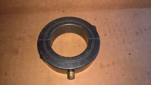 45mm x 19mm Steel CRG Kart Axle Clamp Collar w/ Wheel Speed Magnet