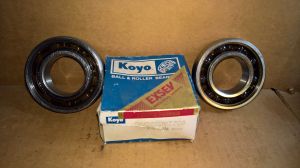 NEW PAIR 40mm x 80mm Koyo Ceramic Hybrid C3 Deep Groove Ball Bearing 3NC6208ZZC3 EXSEV KART AXLE BEARING