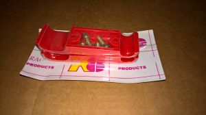 NEW KG Kart Front Bumper Flange Safety Breakaway RED