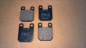 Genuine Brembo Frendo 222 Kart Brake Pads 107.3132.30 TWO NEW PAIRS