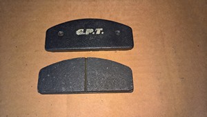 GPT Vintage Kart Brake Pads NEW PAIR {#2}