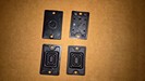 NEW CRG Kart Master Cylinder Cover (2x) Black Insert AFS.00204 + (2x) Seal AFS.00205