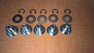 NEW CRG Kart Floating Rear Brake Disc Rotor Pin Assembly Kit VEN-05 VEN-09 VEN-10 FK0.01660