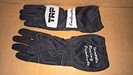NEW TRP Throttle Racing Products Excelerator Kart Racing Driving Gloves Black Size Adult Medium