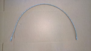 NEW 1080mm CRG VEN-99 V99 VEN-08 V08 Kart Rear Brake Line Hose CLEAR AFS.00487