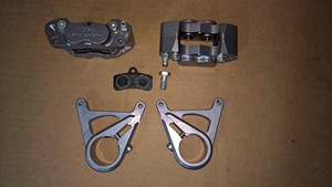 Itaka Sodi Kart KF Front Brake Caliper + D30 Bracket Kit LH / RH CIK-FIA 11/FR/11 39/FR/11H