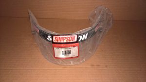 NEW Simpson 2017 Shark Vudo CLEAR Helmet Visor Face Shield 1010-17 172102