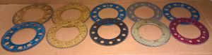 10 PIECE #219 Aluminum Kart Sprocket Lot 76T - 85T
