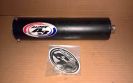 Alden A3 TUNABLE Shifter Kart Exhaust Muffler Silencer 12" x 3" x 1" Honda CR125 CR-125