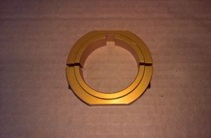 NEW 50mm x 15mm 2-Piece Split Kart Axle Clamp Collar
