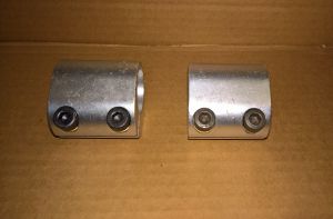 (QTY 2) Righetti Ridolfi Kart 30mm Torsion Chassis Stiffener Bar Clamp
