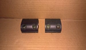 (QTY 2) Righetti Ridolfi Kart 30mm Torsion Chassis Stiffener Bar Clamp BLACK