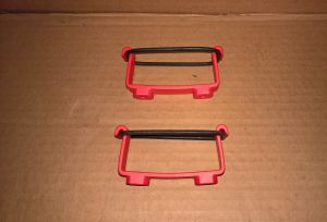 NEW (QTY 2) Kart Catch Overflow Recovery Tank Mount Bracket Righetti Ridolfi K285