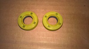 (Qty 2) NEW 15mm x 30mm x 7mm MK McMasters Koss Teflon Shaft Oil Seal 601297