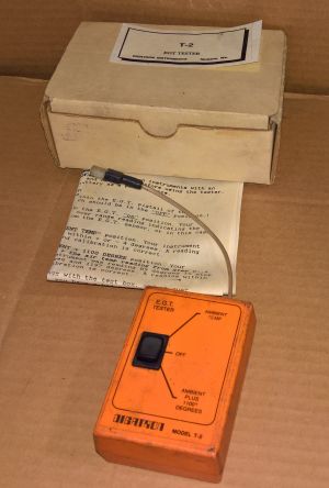 Digatron T-2 T2 EGT Tester VINTAGE Kart Data Dash Dashboard