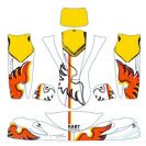 NEW Genuine Kart Republic KR1 KR2 Sticker Graphics Decal Kit K0100IZD0633B