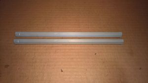 NEW TAKE-OFF PAIR M8 x 265mm Aluminum Hex Kart Steering Tie Track Rod