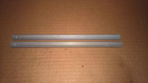 NEW TAKE-OFF PAIR M8 x 255mm Aluminum Hex Kart Steering Tie Track Rod