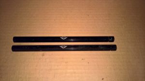 NEW TAKE-OFF PAIR M8 x 225mm Kart Republic Aluminum Hex Kart Steering Tie Track Rod