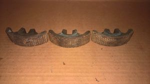 (Qty 3) Noram Enforcer Kart Clutch Shoe Friction Lining 432214