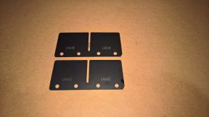 NEW (Qty 2) GENUINE IAME Parilla Leopard MY08 Kart Reed Valve Petal 11840