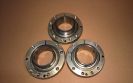 (Qty 3) CRG Kart 50mm Magnesium Axle Bearing Cassette Mount Holder Housing + Bearings