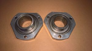 (Qty 2) CRG VEN-99 VEN99 V99 Kart 40mm Axle Bearing Cassette Mount Holder Housing + Bearings