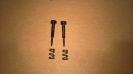 NEW (QTY 2) Tillotson Kart Carburetor Idle High Speed Mixture Screw Adjuster + Spring 43-401 24B-449