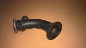 NEW Yamaha KT-100 KT100 90 Deg. Kart Exhaust Header Floating Flange