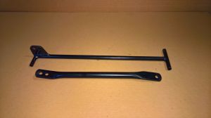 NEW Genuine IAME TaG Kart Radiator Mount H-Bar Bracket + Strut 370mm
