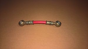 CRG 2000UP 2000-UP LATE-TYPE Kart Rear Caliper Brake Link Line RED