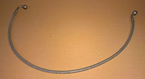 NEW TAKE-OFF 600mm (685mm) Kart Rear Brake Line Hose Banjo Fittings