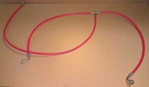 CRG KF Kart Front Hand Brake Line Hose Banjo Fittings