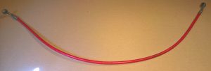 728mm (820mm) CRG Kart Rear Brake Line Hose Banjo Fittings RED AFS.00240