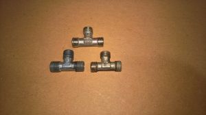 QTY 3 Kart Brake Line T Tee Adapter