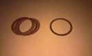 NEW (Qty 10) LAD Specialties Yamaha KT100 KT-100 Kart Copper Head Gasket Shim 53.0mm x 63.5mm x 0.13mm