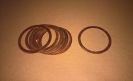 NEW (Qty 10) LAD Specialties Yamaha KT100 KT-100 Kart Copper Head Gasket Shim 53.0mm x 63.5mm x 0.55mm