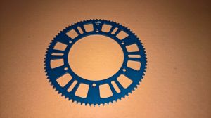 NEW 84T 219 XAM NKP HIGH PERFORMANCE Aluminum Kart Sprocket KT100 TaG Rotax X30