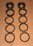 IPK Intrepid Kart D25 Steering Spindle Stub Axle Spacer Set