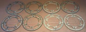 (QTY 8) Righetti Extron Pro Composite Kart Sprocket Set # 219 80T - 87T