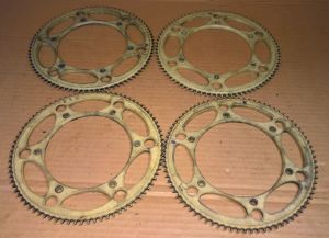 (QTY 4) Righetti Extron Pro Composite Kart Sprocket # 219 82T - 84T