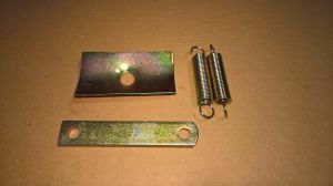 NEW RLV Kart Exhaust Silencer Muffler Mount Bracket Parts