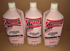 NEW (QTY 3) 32oz Klotz Synthetic Blend High-Performance 2-Cycle 2-Stroke Oil